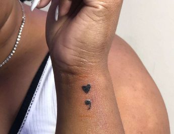 The Semicolon Tattoo: A Symbol Of Survival On World Suicide Prevention Day