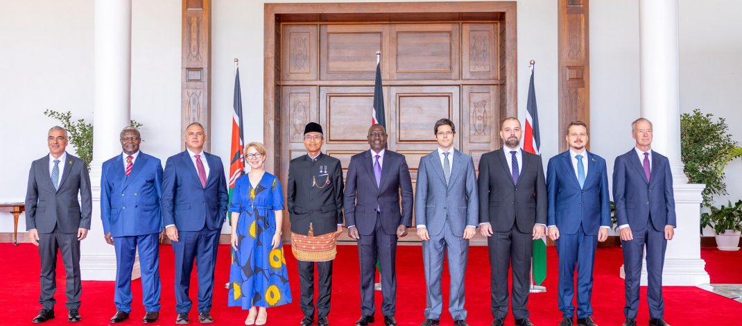 President Ruto Receives Credentials From Nine New Envoys