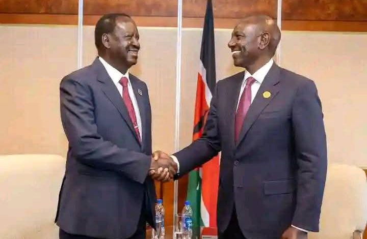 President Ruto Mourns Raila Odinga as a Visionary Leader