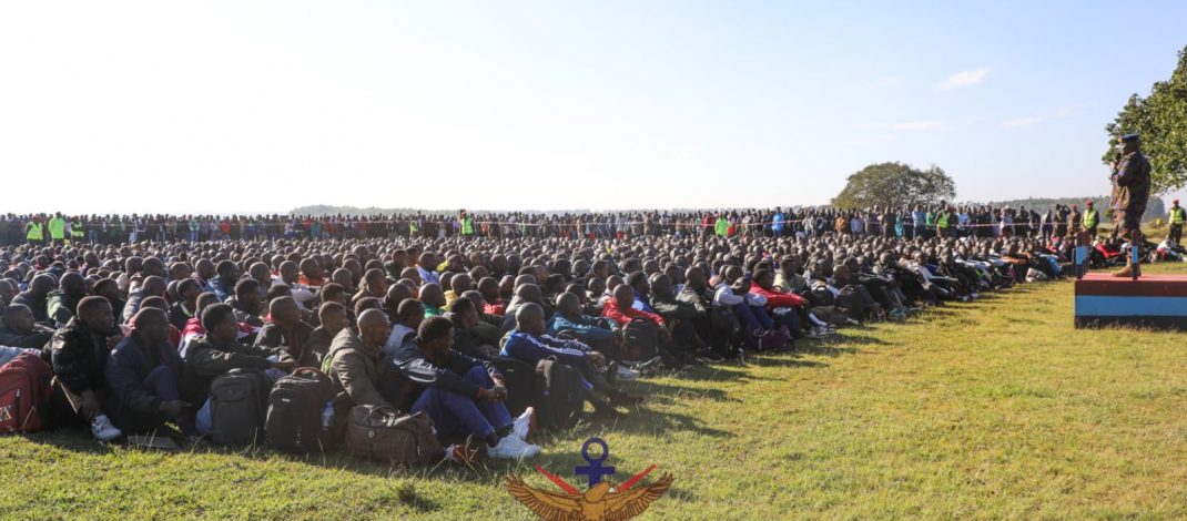 Defence Forces Recruit Training School Welcomes New Cohort 01/25 in Eldoret